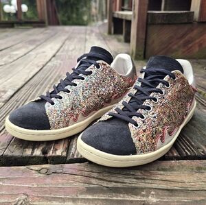 Isabel Marant Étoile, Womens, Gilly Glitter, Low-Top Sneakers, Sz 37 EU